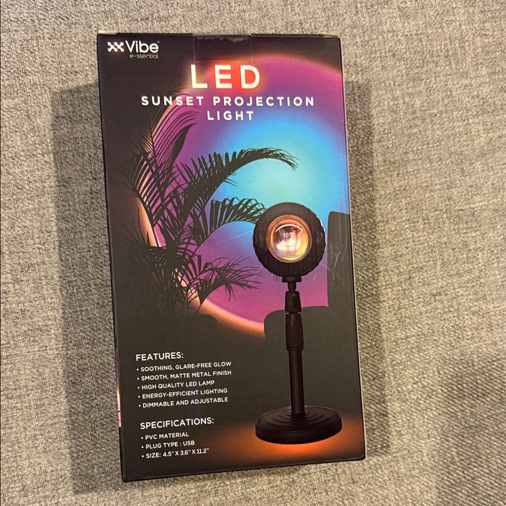 Vibe Multicolor LED Projection Light